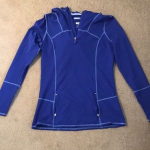 Blue women small Kirkland athletic jacket